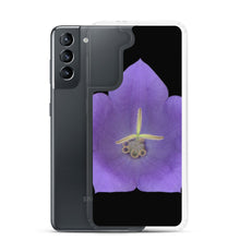 Load image into Gallery viewer, Samsung Phone Case | Balloon Flower Blue | Black Background
