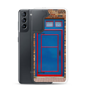 Dutch Doors series, #78 Blue Red by Matteo | Samsung Phone Case