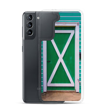 Load image into Gallery viewer, Dutch Doors series, Green White by Matteo | Samsung Phone Case
