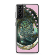 Load image into Gallery viewer, Samsung Phone Case | Abalone Shell Interior | Orchid Pink Background
