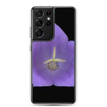 Load image into Gallery viewer, Samsung Phone Case | Balloon Flower Blue | Black Background
