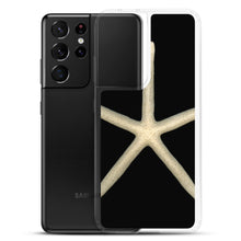 Load image into Gallery viewer, Finger Starfish Shell Top | Samsung Phone Case | Black Background
