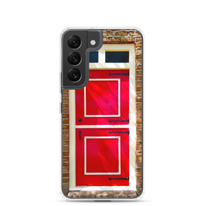 Dutch Doors series, Red Cream by Matteo | Samsung Phone Case