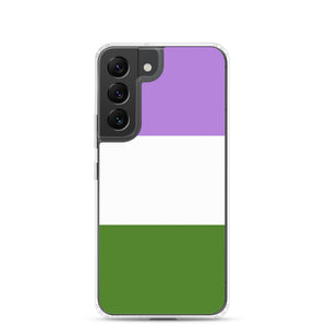 Samsung Case | Genderqueer Pride Flag | Lavender White Green