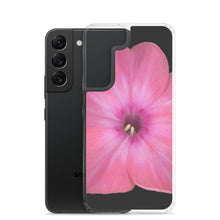 Load image into Gallery viewer, Samsung Phone Case | Phlox Flower Detail Pink | Black Background
