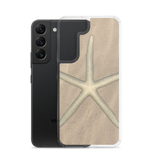 Load image into Gallery viewer, Finger Starfish Shell Top | Samsung Phone Case | Sand Background
