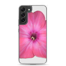 Load image into Gallery viewer, Phlox Flower Detail Pink | Samsung Phone Case | Silver Background
