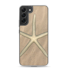 Load image into Gallery viewer, Finger Starfish Shell Top | Samsung Phone Case | Sand Background
