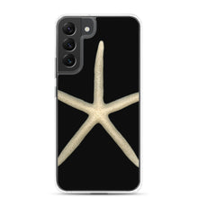 Load image into Gallery viewer, Finger Starfish Shell Top | Samsung Phone Case | Black Background
