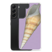Load image into Gallery viewer, Samsung Phone Case | Turrid Shell Tan Apertural | Lavender Background
