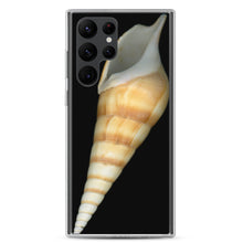 Load image into Gallery viewer, Turrid Shell Tan Apertural | Samsung Phone Case | Black Background
