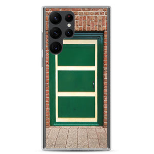 Dutch Doors series, #81 Green Cream by Matteo | Samsung Phone Case