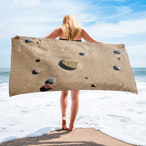 Beach Towel | Sand Rocks