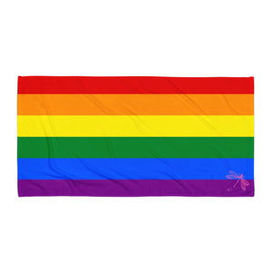 Gay Pride Flag (1979) | Beach Gym Pool Spa Yoga Towel | Rainbow