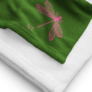 Genderqueer Pride Flag | Beach Gym Pool Spa Yoga Towel | Lavender White Green