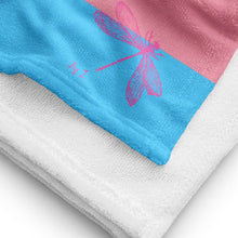Load image into Gallery viewer, Beach Towel | Transgender Pride Flag | Blue Pink White
